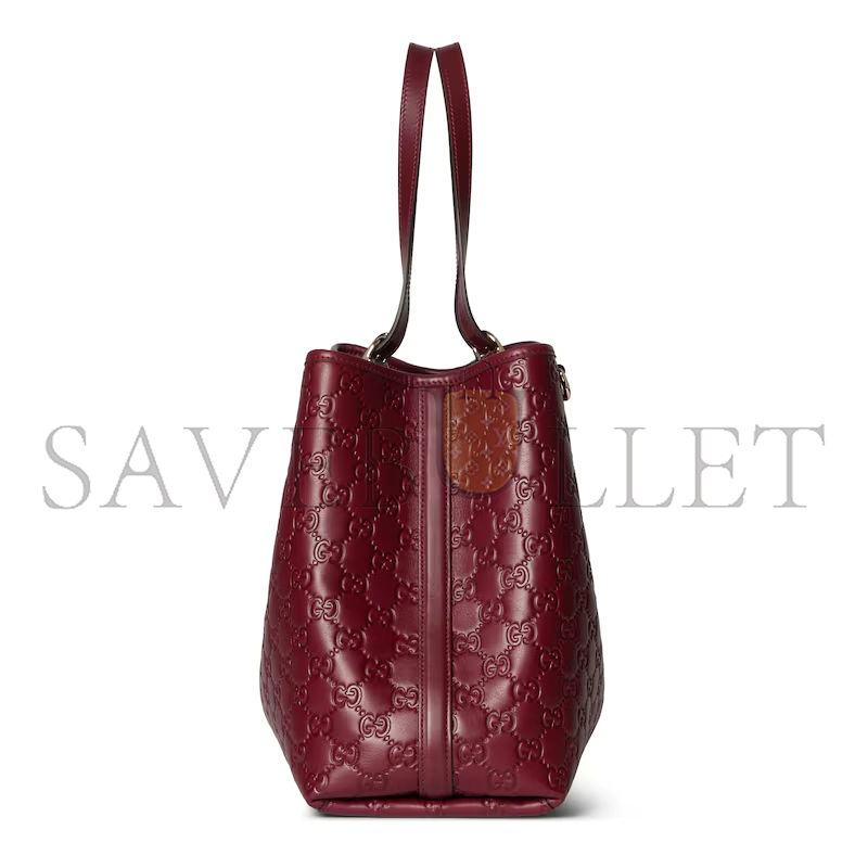 GUCCI GG EMBLEM LARGE TOTE BAG 815213 (38*25*15cm) GUCCI GG EMBLEM LARGE TOTE BAG 815213 (38*25*15cm)